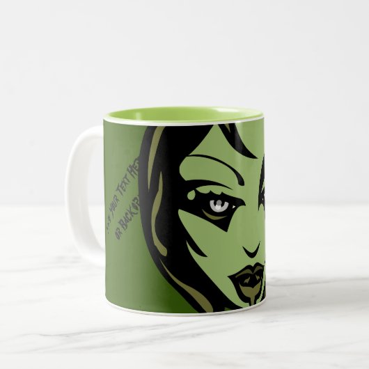 Mok Zombie Cup Persoonlijke Halloween Zombie Cup (Voorkant links)