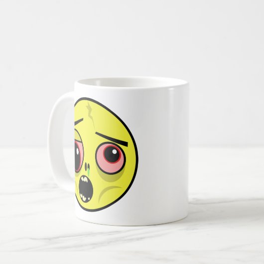 Mok Zombie Face Coffee (Voorkant links)