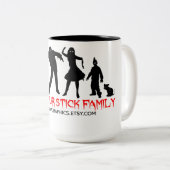 Mok Zombie-familie (Voorkant rechts)