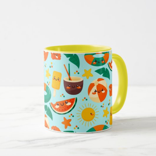 Mok zomer (Voorkant rechts)