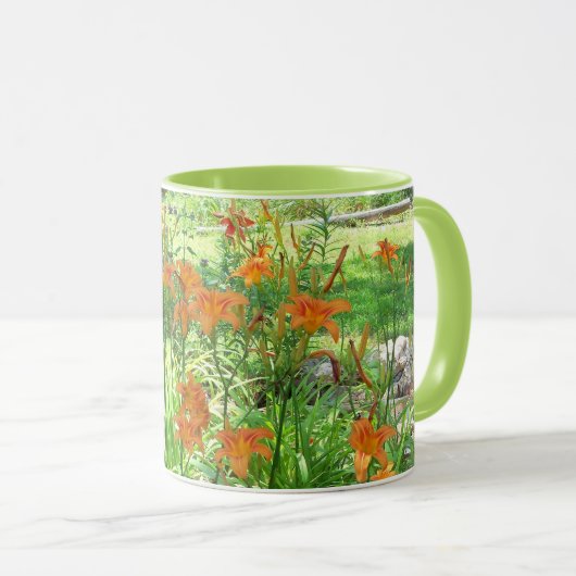 Mok zomerbloem (Voorkant rechts)