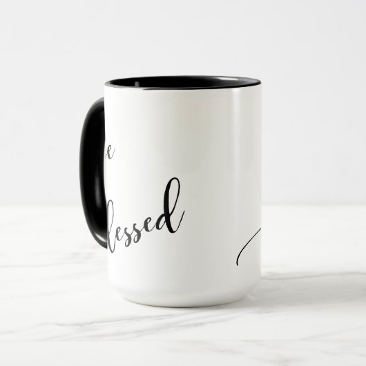 Mok zonder buiging (Voorkant links)