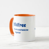 Mok zonder kinderen (Voorkant links)