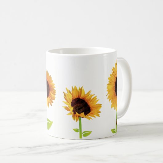 mok zonnebloem (Voorkant rechts)