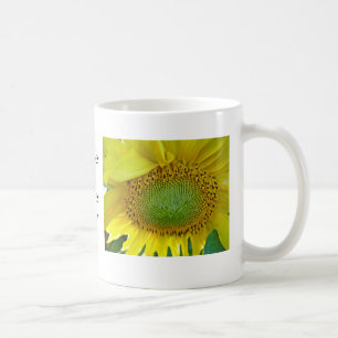 Mok zonnebloem , " heb een leuke dag *