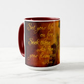 Mok zonnebloemen (Voorkant links)