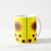 mok zonnebloemen (Voorkant rechts)