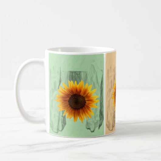 Mok zonnebloemen (Links)