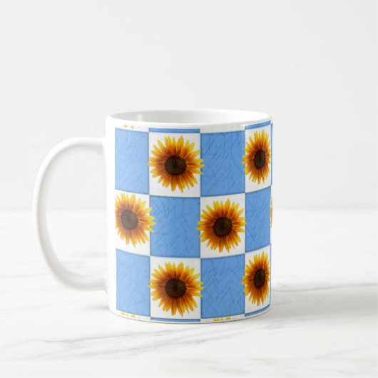 Mok zonnebloemen (Links)