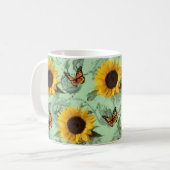 Mok zonnebloemen (Voorkant links)