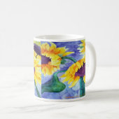 Mok zonnebloemen (Voorkant rechts)