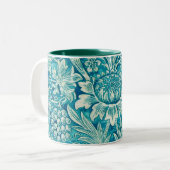 Mok zonnebloemontwerp (Voorkant links)