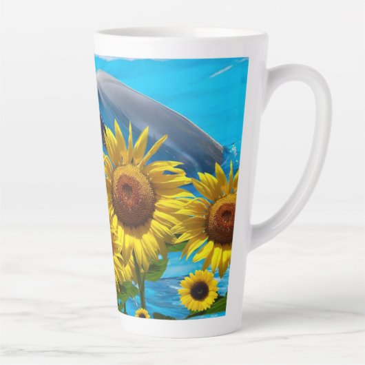 Mok zonnebloempitten Dolphin Latte (Rechts)