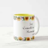 Mok Zonnebloemscripts (Voorkant rechts)