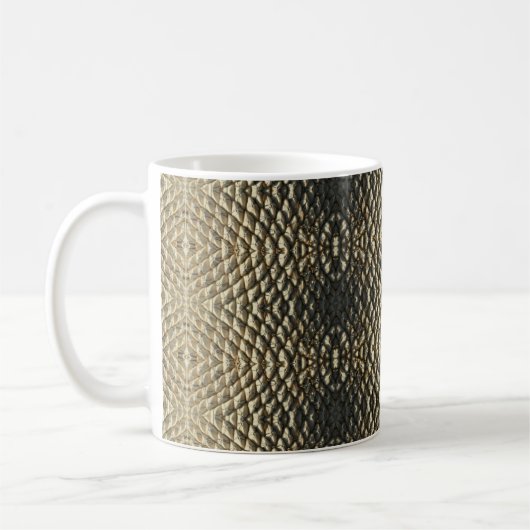 Mok - Zonnebloemzaad caleidoscopisch patroon (Links)