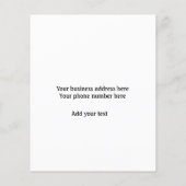 Mok zorginstructies Bedrijfsnaam toevoegen logo De Flyer (Achterkant)