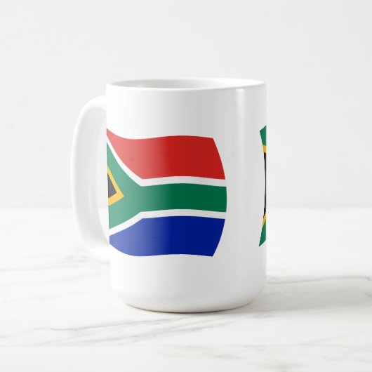 Mok Zuid-Afrika vlag (Voorkant links)