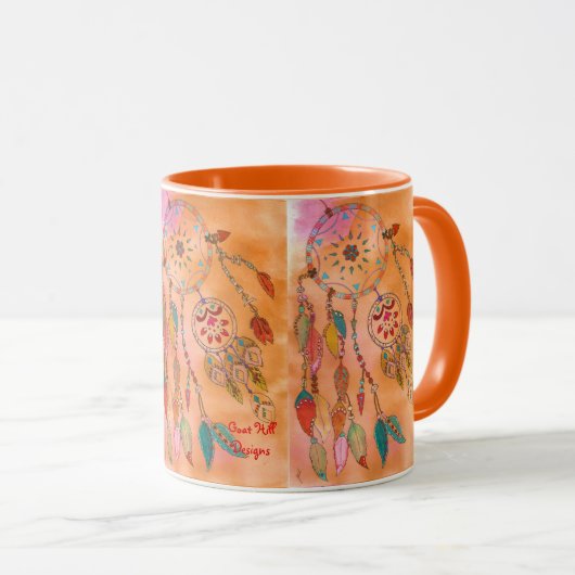 Mok zuidwest - amerikaanse koffiebeker (Voorkant rechts)