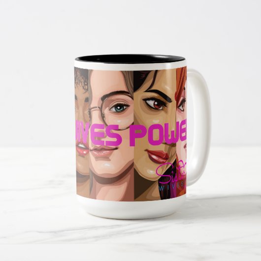 Mok (Zuster Wives Power) (Voorkant rechts)