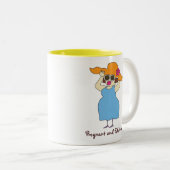 Mok Zwangere koffie en Fabulous Coffee (Voorkant rechts)