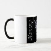 Mok zwart-wit Duo Dressage Horse (Links)