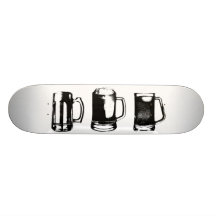 Mok zwarte bier Silhouette //