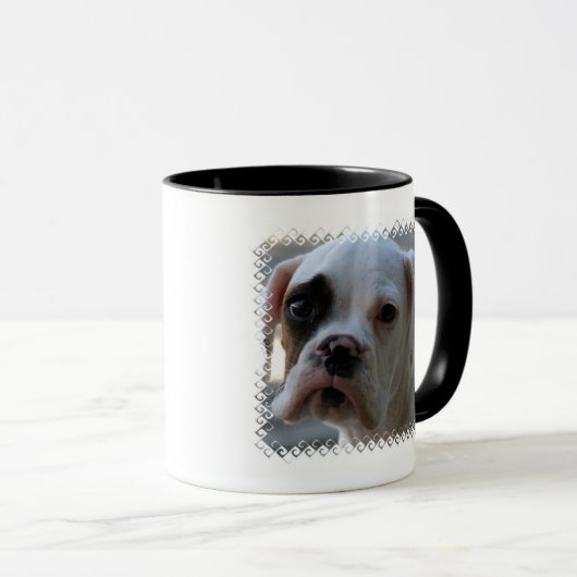 Mok zwarte gebak (Voorkant rechts)