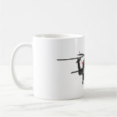 Mok zwarte helikopter (Links)