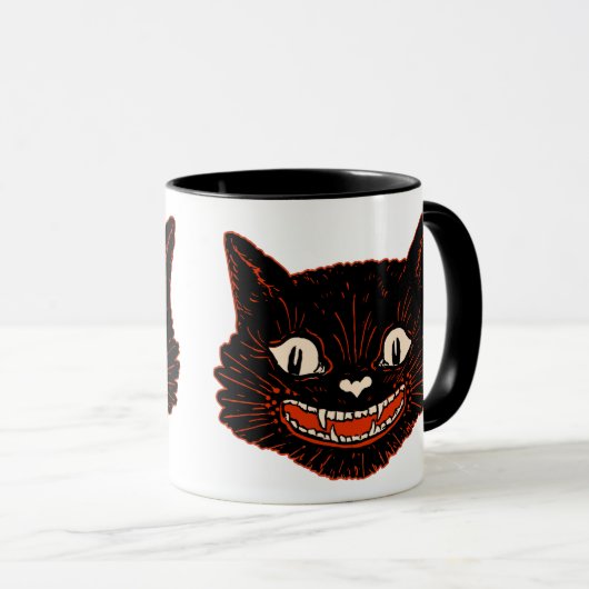 Mok  zwarte kat (Voorkant rechts)