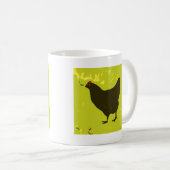 Mok zwarte kippen (Voorkant rechts)