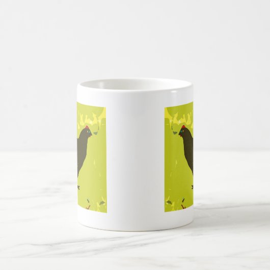 Mok zwarte kippen (Center)