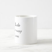 mok zwarte labway koffie (Center)