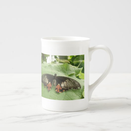  Mok zwarte rode en goudvlinder (Rechts)