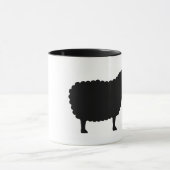 Mok zwarte schapenkoffie (Midden)