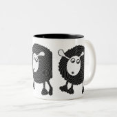 Mok zwarte schapenkoffie (Voorkant rechts)