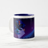 Mok zwarte strijkplank (Voorkant links)