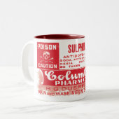 Mok zwavelzuur (Voorkant links)