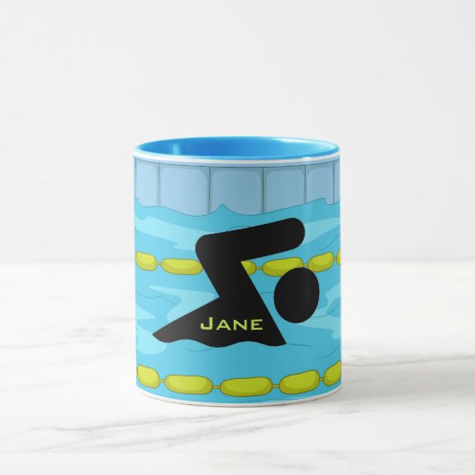 Mok Zwemontwerpkoffie (Midden)