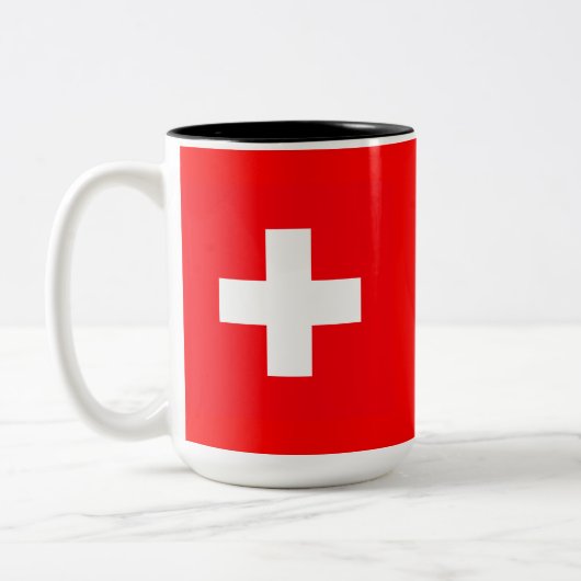Mok Zwitserse vlag (Links)