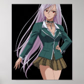 Moka Akashiya - Rosario + Vampire Poster (Voorkant)