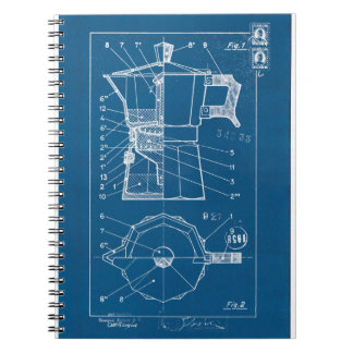 moka bialetti blueprint notitieboek