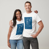 moka bialetti blueprint t-shirt (Unisex)