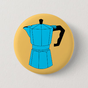 Moka Espresso Coffee Pot Ronde Button 5,7 Cm