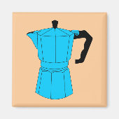 Moka Espresso Koffiepot Magneet (Voorkant)