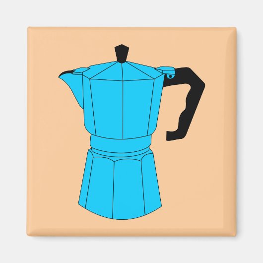 Moka Espresso Koffiepot Magneet (Voorkant)