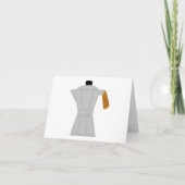Moka Pot Koffiezetapparaat Retro Espresso Bedankkaart (Voorkant)
