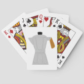  Moka Pot Koffiezetapparaat Retro Espresso Pokerkaarten (Achterkant)