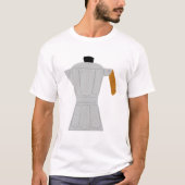 Moka Pot Koffiezetapparaat Retro Espresso T-shirt (Voorkant)