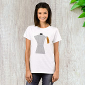 Moka Pot Koffiezetapparaat Retro Espresso T-shirt