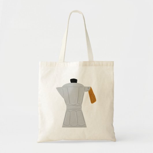  Moka Pot Koffiezetapparaat Retro Espresso Tote Bag (Voorkant)